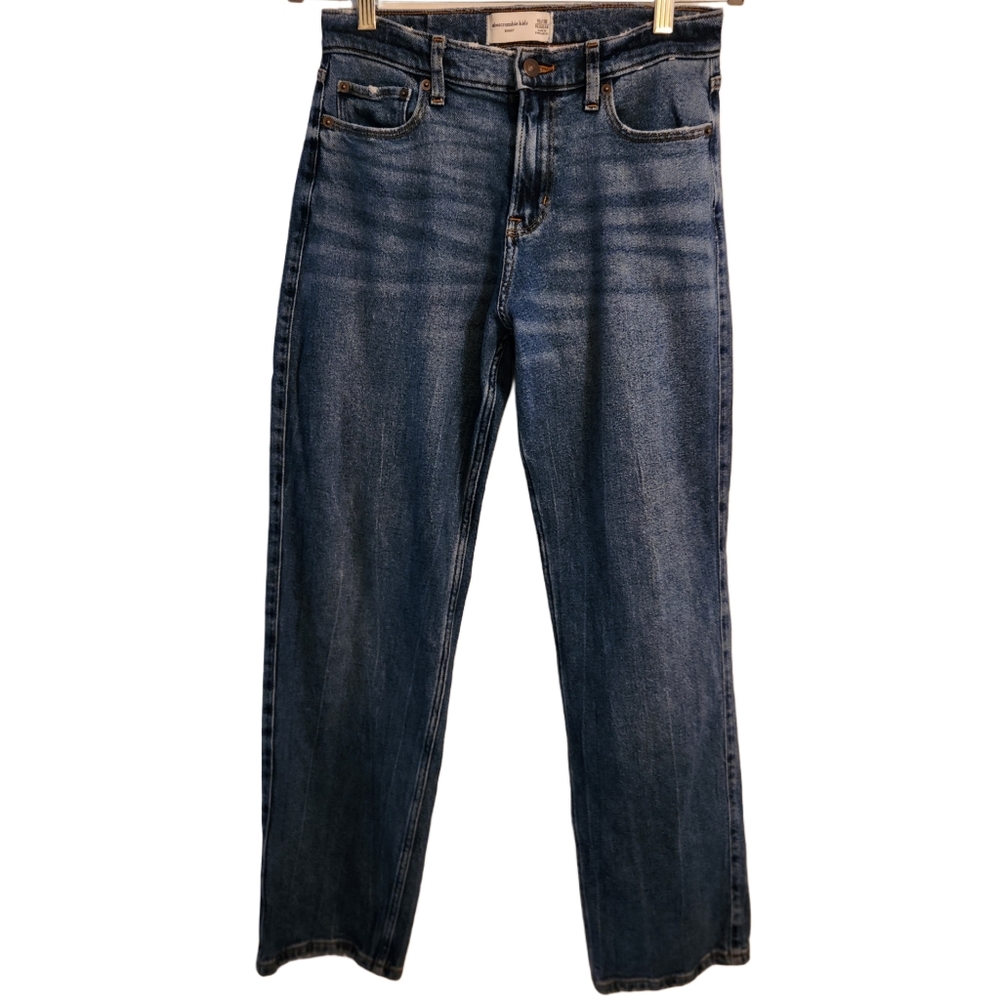 Abercrombie Kids  Blue Denim Baggy Youth Jeans Size 15-16